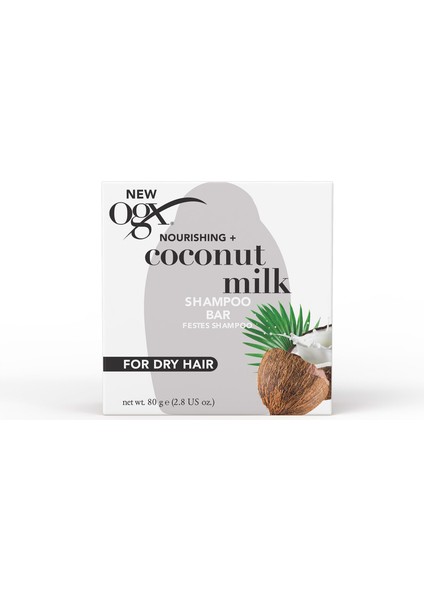 Coconut Milk Katı Şampuan 80 gr