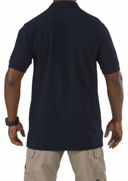 Utility Polo T-Shirt Mavi