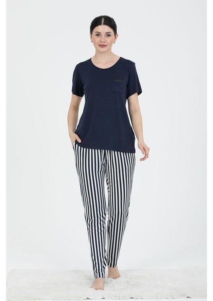 24232 Kadın Kısa Kollu Pijama Takımı