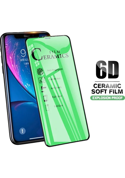 Oppo A96 Nano Seramik 6D Ekran Koruyucu - Ultra Darbe Emici Etkin Koruma - Ekranı Tam Kaplar