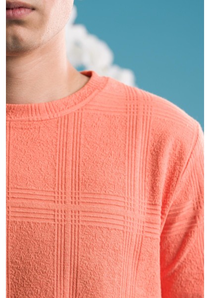 Slimfit Pamuklu Bisiklet Yaka Likralı Kısa Kol Erkek Triko Yazlık T-Shirt indirimleri