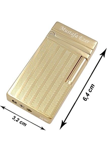 Kişiye Özel Kutulu Isimli Alevli Yazılı Çakmak modelleri