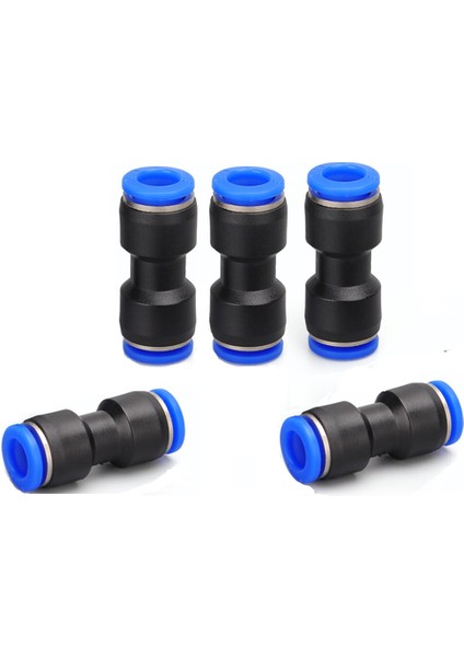 Pnömatik Düz Nipel 4 mm Paket 5 Adet
