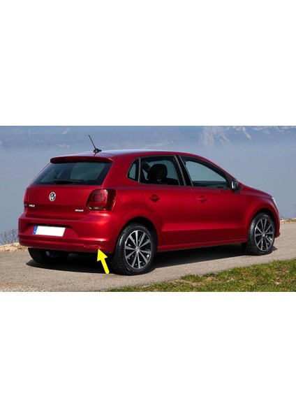 Vw Polo 2015-2017 Arka Tampon Sağ Reflektörü Kedi Gözü 6C0945106B