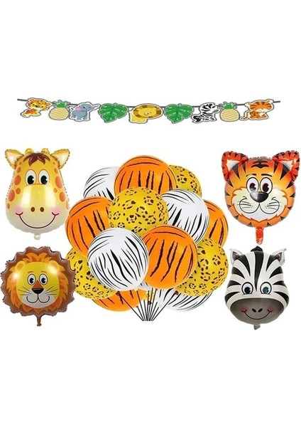 Mini Party Store Safari Balon Set