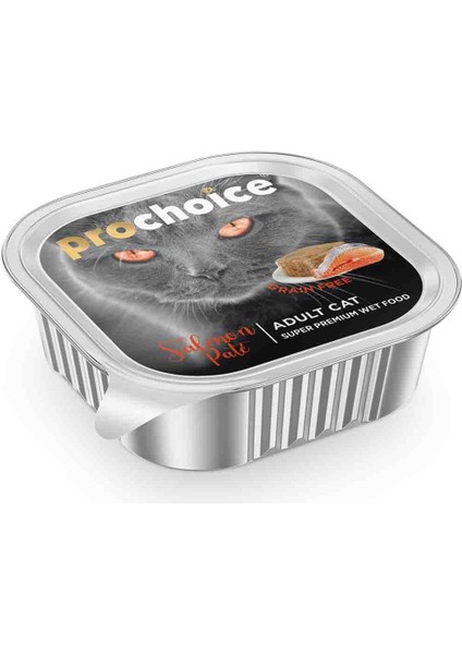Prochoice Somonlu Pate Ezme Yetişkin Kedi Maması 100 gr