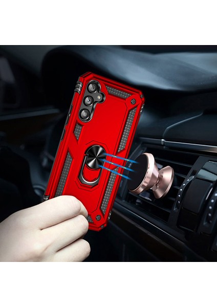 Xiaomi Redmi Note 12 5g Kılıf Ultra Korumalı Yüzüklü Manyetik Vega Kapak