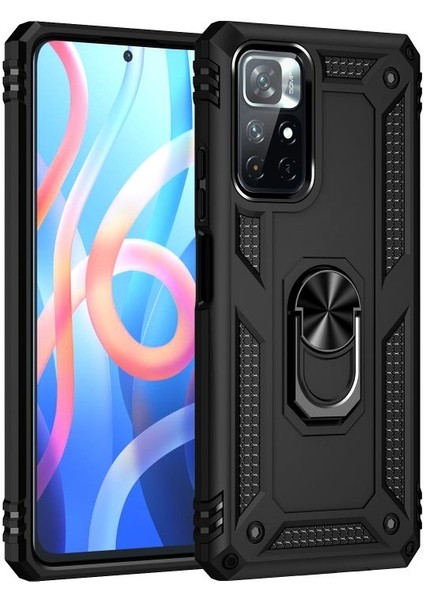 Xiaomi Redmi Note 12 Pro 4g Kılıf Ultra Korumalı Yüzüklü Manyetik Vega Kapak