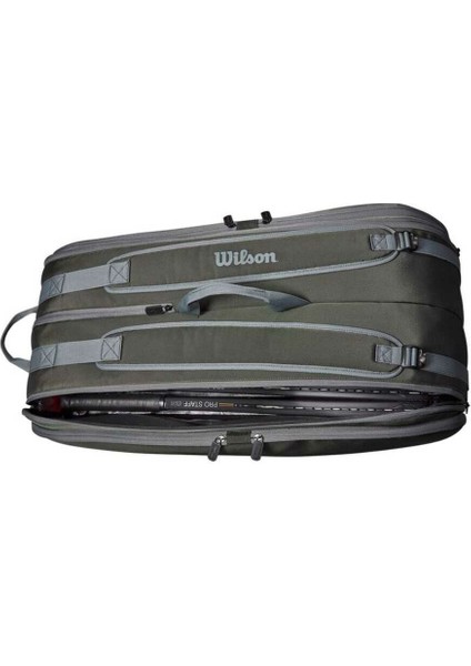 Tour 12PK Yeşil Tenis Çantası WR8022401001