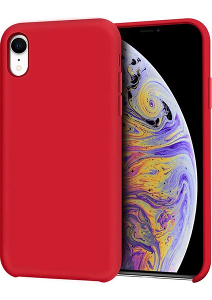 iPhone Xr 6.1inch Lansman Kılıf Içi Kadife Soft Silikon Kılıf