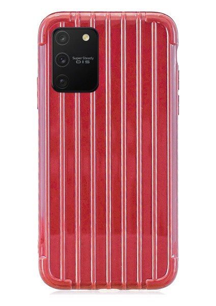 Ally Samsung Galaxy S10 LITE-A91 Trunk Lines Ince Soft Silikon Kılıf