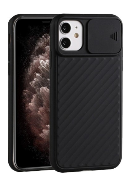 Ally Iphone 11 6.1 Inch Kılıf Kamera Kapatan Koruyucu Sürgülü Kılıf