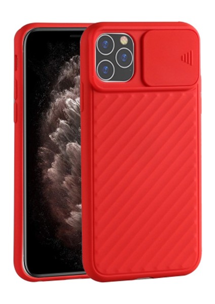 Ally Iphone 11 Pro Max 6.5 Kılıf Kamera Kapatan Koruyucu Sürgülü Kılıf
