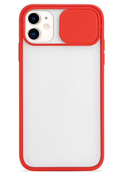 Ally Iphone 12 Mini 5.4 Kamera Koruyucu Sürgülü Şeffaf Kılıf