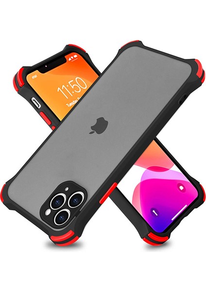 Ally Iphone 11 Pro Max 6.5 Inch Shockproof Kamera Koruma Darbe Emici Kılıf