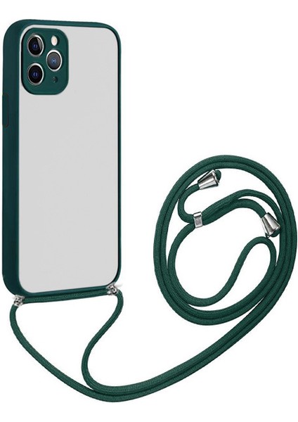 Ally iPhone 12 Pro 6.1 Askılı Koruyucu Silikon Kılıf