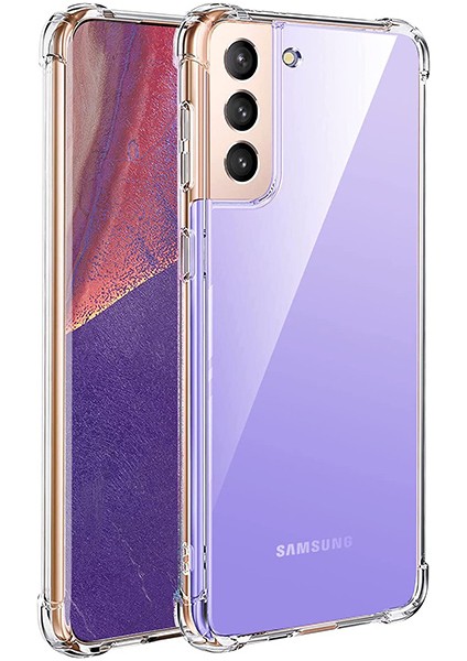 Sm Galaxy S21 - S30 Anti-Drop Shockproof Darbe Emici Silikon Kılıf