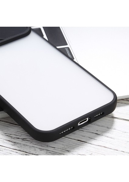 Ally iPhone 12 6.1 Kamera Lens Korumalı Sürgülü Tpu Şeffaf Kılıf fırsatları