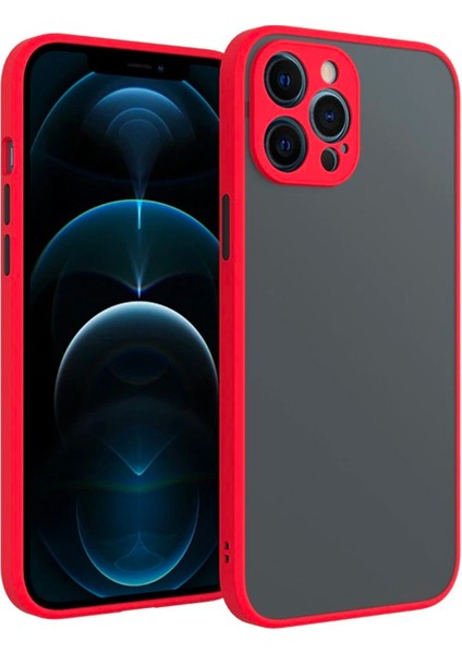 iPhone 12 Pro 6.1inç Kamera Korumalı Premium Silikon Kılıf