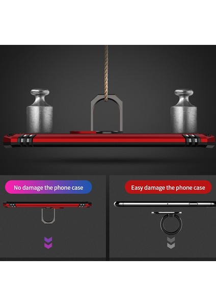Ally Sm Galaxy S20 Ultra Yüzüklü Kılıf Armor Shockproof Ring Kılıf