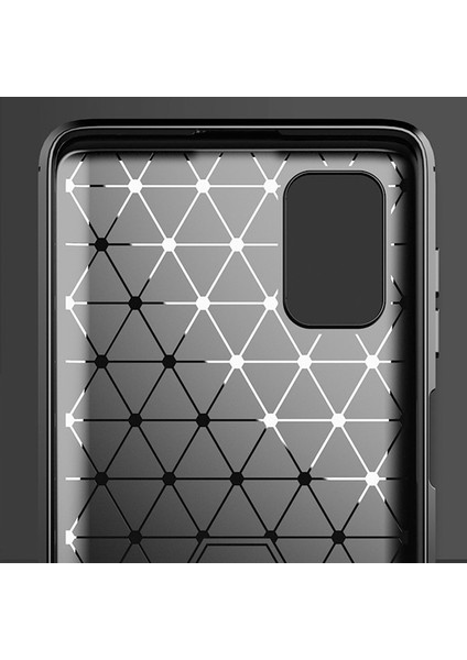 Ally Samsung Galaxy M51 Brushed Carbon Fiber Silikon Kılıf fırsatları