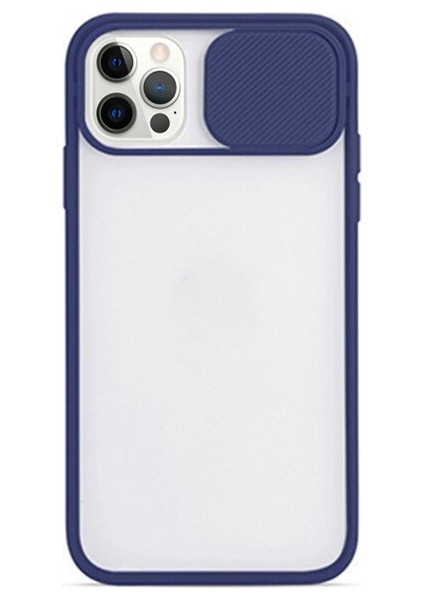 Ally Iphone 12 Pro 6.1 Kamera Koruyucu Sürgülü Şeffaf Kılıf