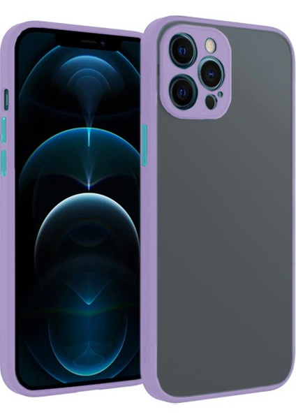 iPhone 12 Pro 6.1inç Kamera Korumalı Premium Silikon Kılıf