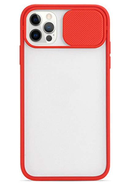 Ally Iphone 12 Pro Max 6.7 Kamera Koruyucu Sürgülü Şeffaf Kılıf