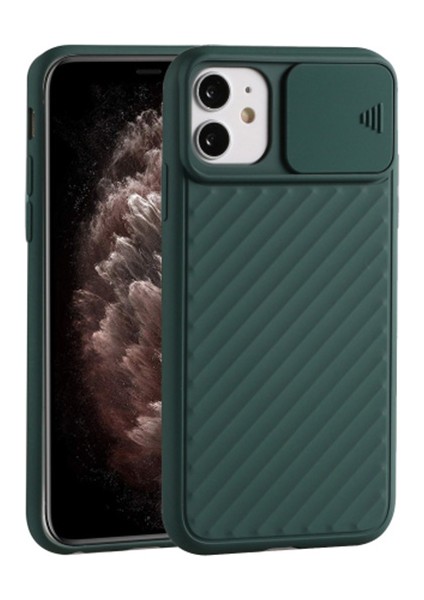 Ally Iphone 11 6.1 Inch Kılıf Kamera Kapatan Koruyucu Sürgülü Kılıf