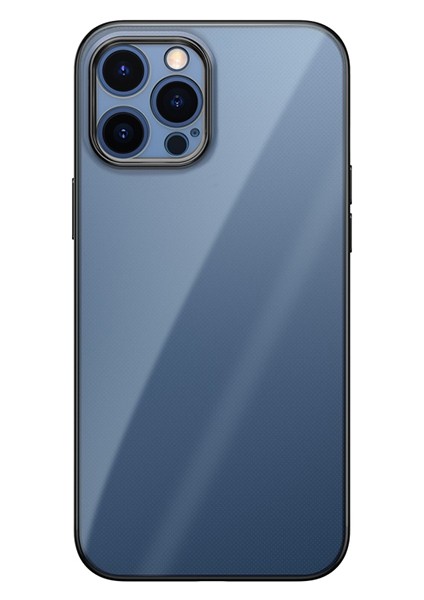 iPhone 12 Pro Max 6.7inç Renkli Kenar Şeffaf Kılıf Kamera Korumalı Kılıf fırsatları