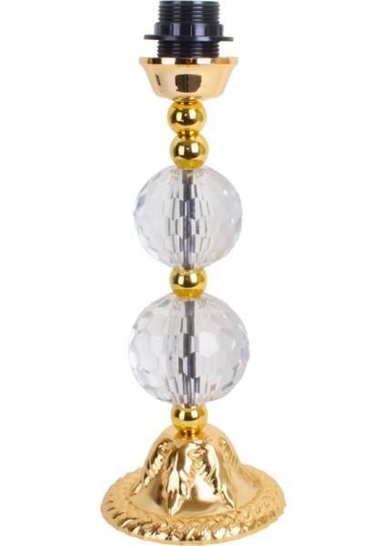 Abajur Gold Kaplama Metal Kristal Ayak AYK00056 fiyatları