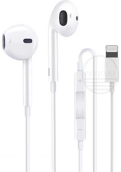 Iphone Uyumlu Lightning Kablolu Kulaklık 7-8-X-Xr-Xs-11-12-13-14-Pro/max Uyumlu Mikrofonlu Kulaklık fiyatları