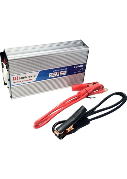 Mrwpower 1000WATT 12V-220VOLT Inverter MRW-1000-12