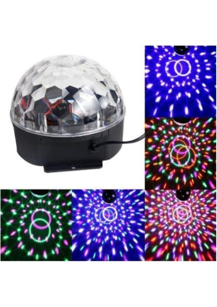 Çare Ticaret Kumandalı Kristal LED Rgb Disko Topu