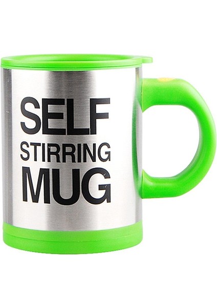 Self Stirring Mug Mikser Kupa Bardak Yeşil