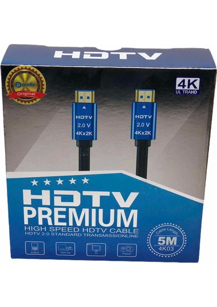 Pcv 3351 Premium Hd Kablo 4K 5 mt
