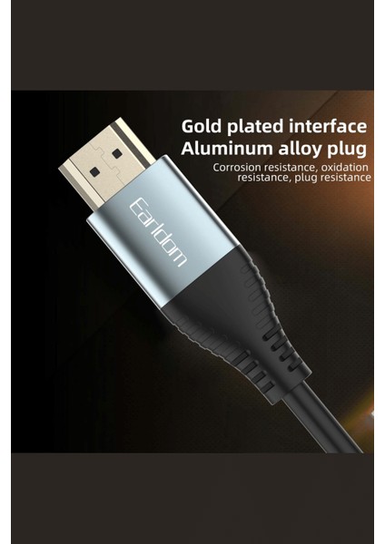 4K HDMI Kablo 300 cm 18 Gbps HDMI 2.0 1.4 V Görüntü Aktarım Kablosu
