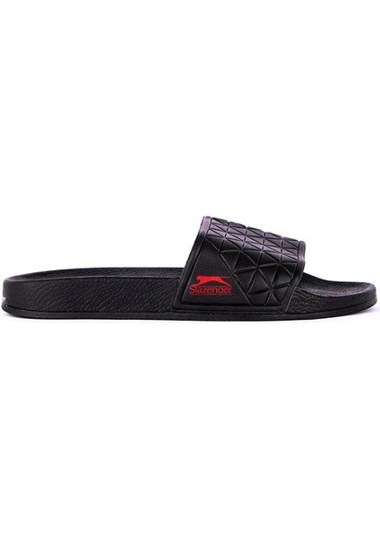 Filanto Siyah Unisex Gülük Deniz Plaj Havuz Terlik v5