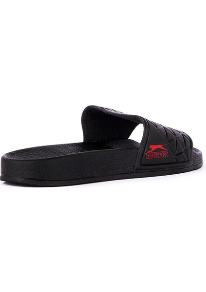 Filanto Siyah Unisex Gülük Deniz Plaj Havuz Terlik v5