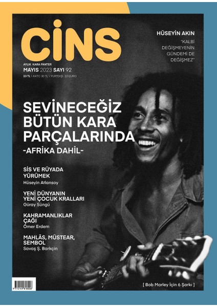 Cins 92.sayı Mayıs 2023
