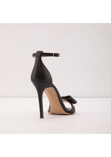 Avıla-Tr Sandalet Yüksek Topuklu Sandalet;abiye Sandalet - Siyah fiyatları