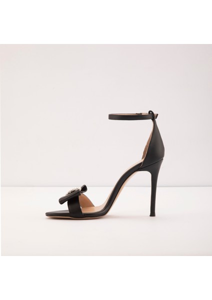Avıla-Tr Sandalet Yüksek Topuklu Sandalet;abiye Sandalet - Siyah modelleri