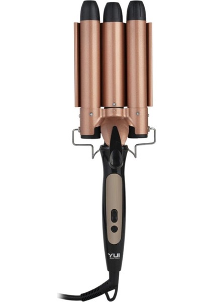 KB-3060 25MM Su Dalgası (Wag) Saç Maşası Siyah