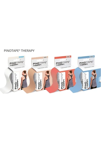 EC Shop Pinotape Pino Tape Therapy Cotton    -Yüz YOGASI-5CMX5M-KIRMIZI 769216188054