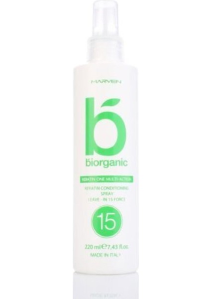 Biorganic 15 Keratin Saç Bakım Spreyi 220 ml