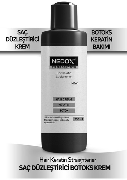 Saç Düzleştirici,şekillendirici Keratin Botoks Krem 250 ml