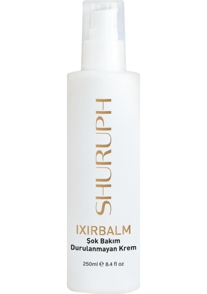 Beyahmettan Shuruph Ixırbalm 250ML (Şok Bakım Durulanmayan Krem) Ixırbalm