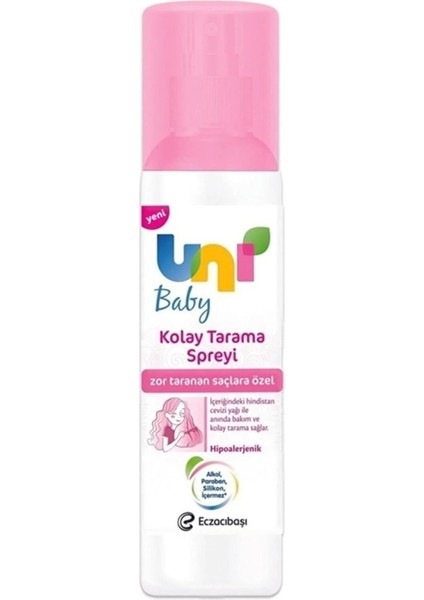 Zor Taranan Saçlara Özel Kolay Saç Tarama Spreyi 200ML x 2 Adet fiyatları