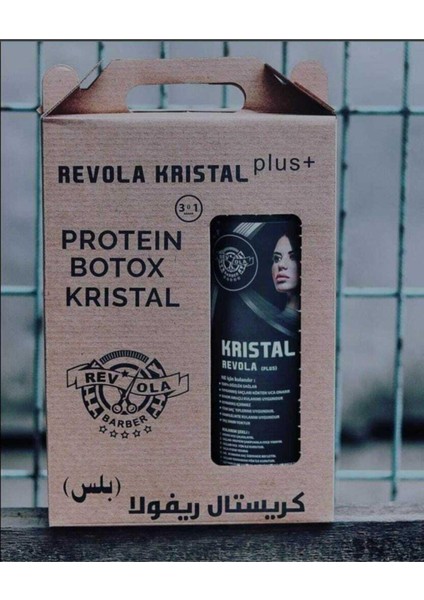 Kristal Brazilian Protein Botox 1000ML + Şampuan 1000ML Botox