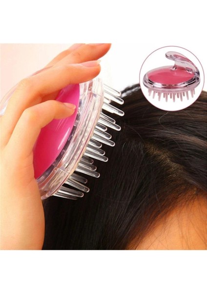 Saç Masaj Tarağı Silikon Uçlu Saç Masaj Aleti